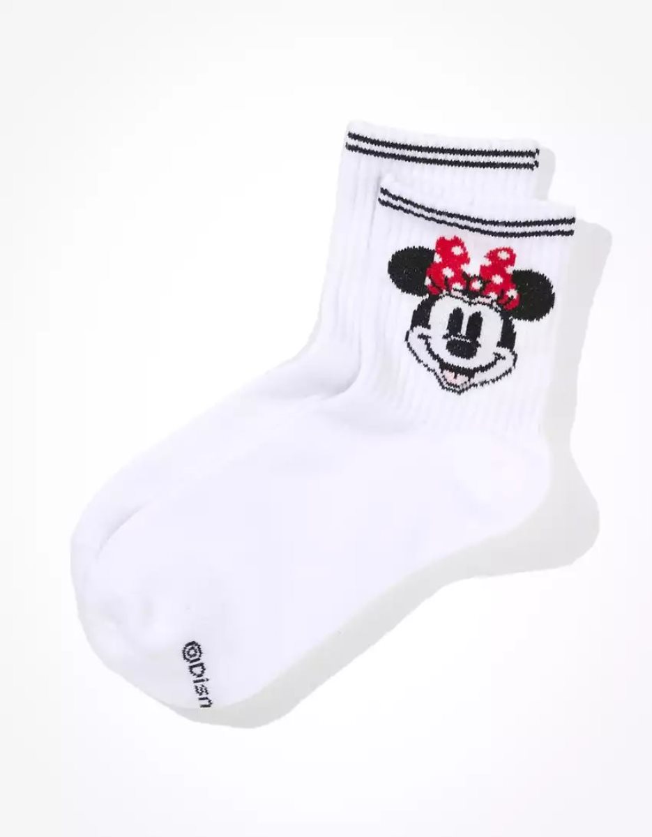 Chaussettes American Eagle AE Disney Boyfriend Blanche Femme | FHF-15517630